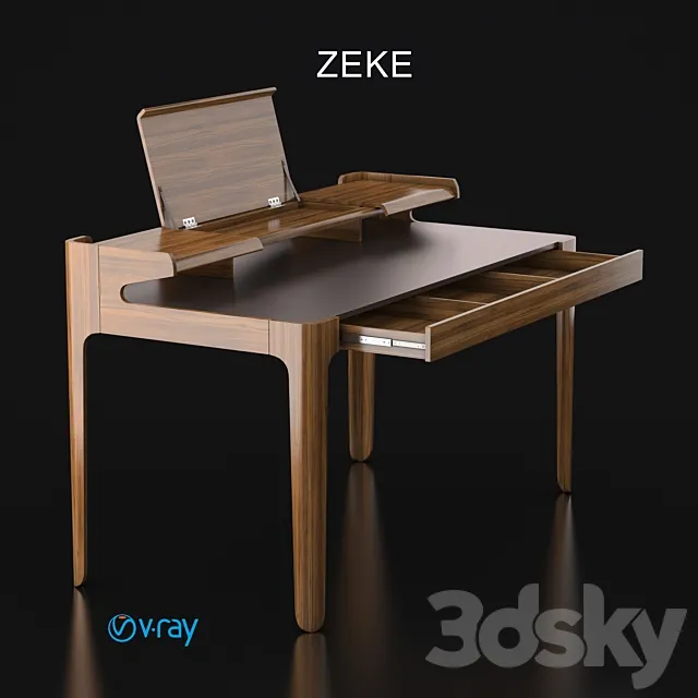 Desk Zeke 3DS Max Model