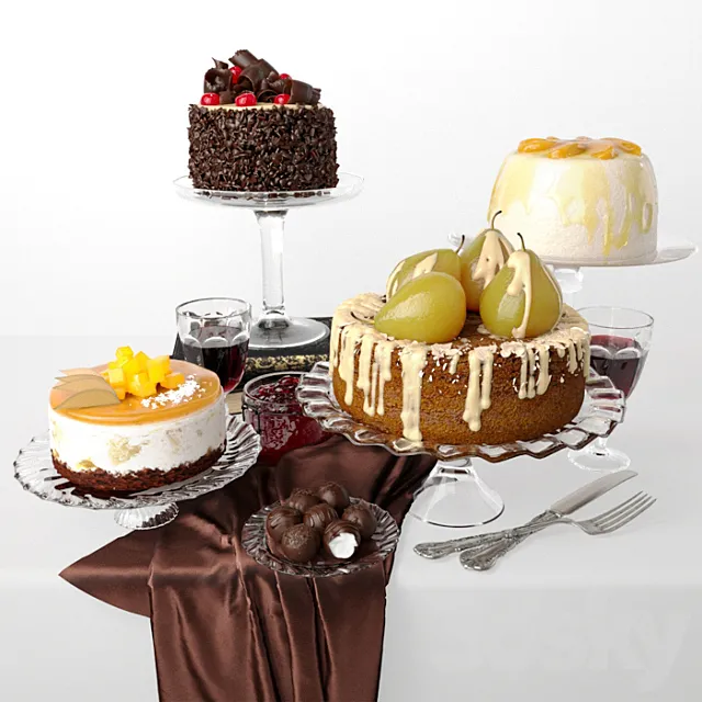 Dessert 3ds Max