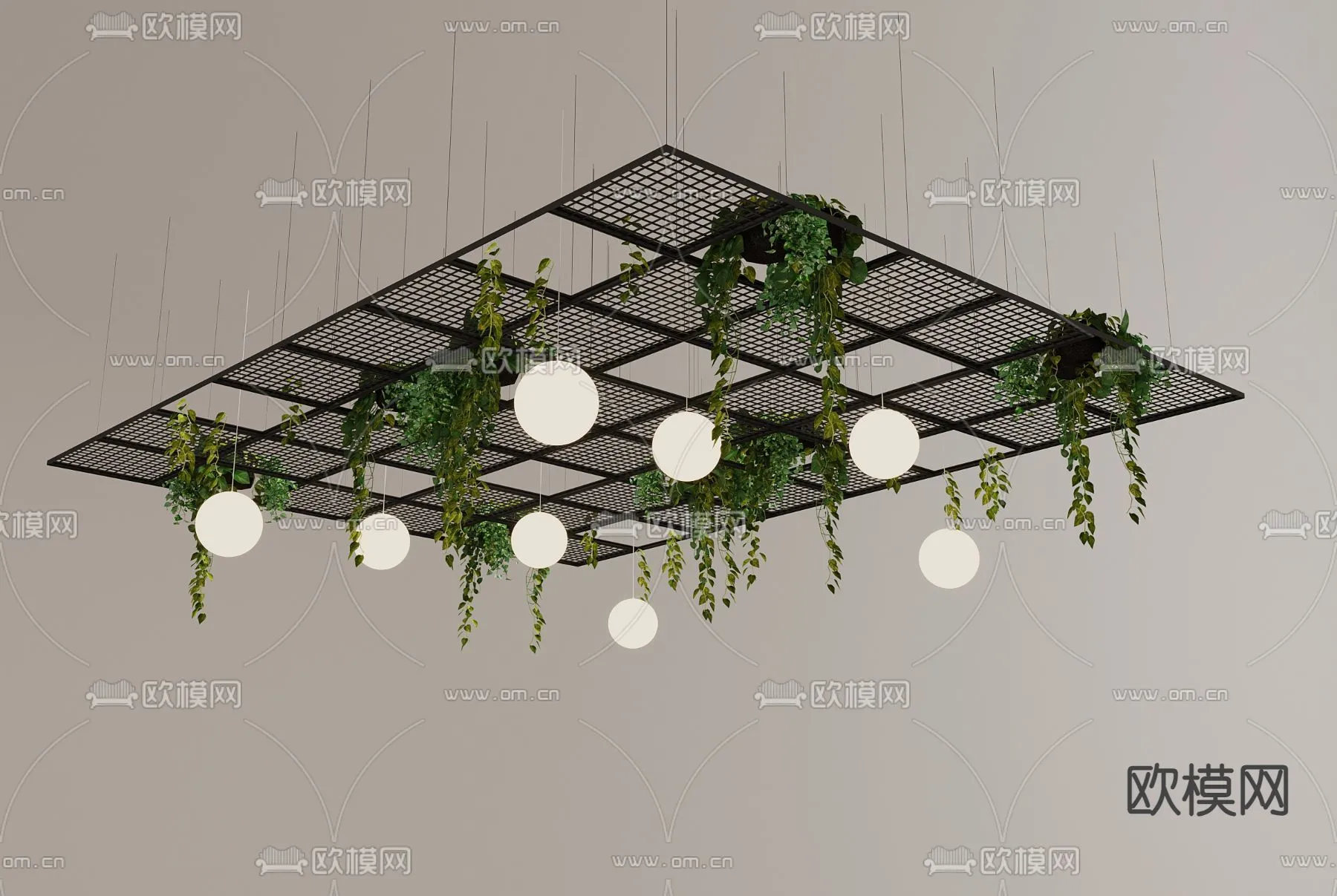 DETAIL – CEILING – 3D Model For Interior Design – 11505