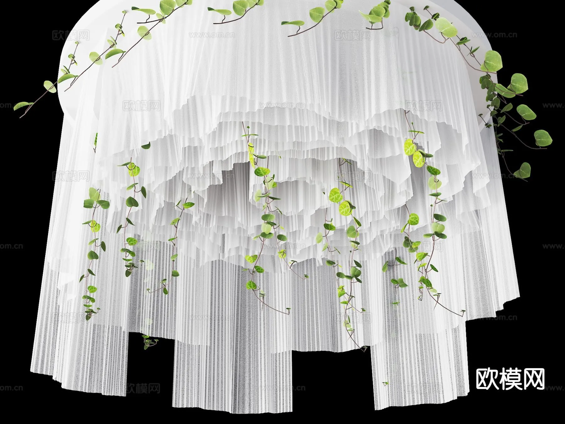 DETAIL – CEILING – 3D Model For Interior Design – 11516