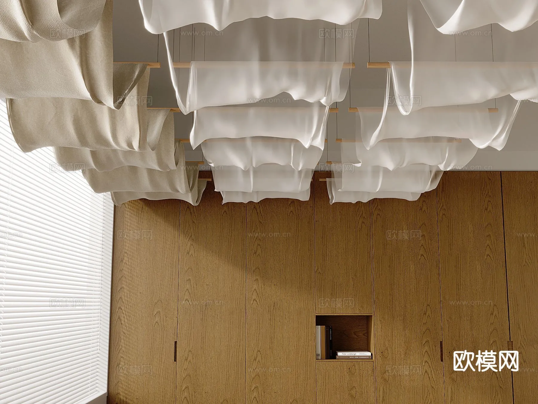 DETAIL – CEILING – 3D Model For Interior Design – 11522
