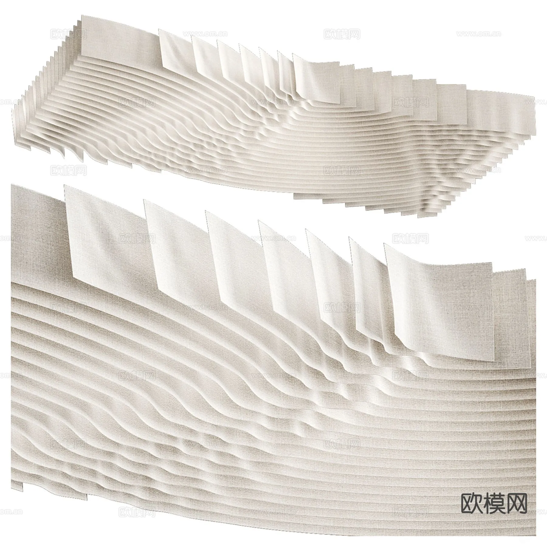DETAIL – CEILING – 3D Model For Interior Design – 11534