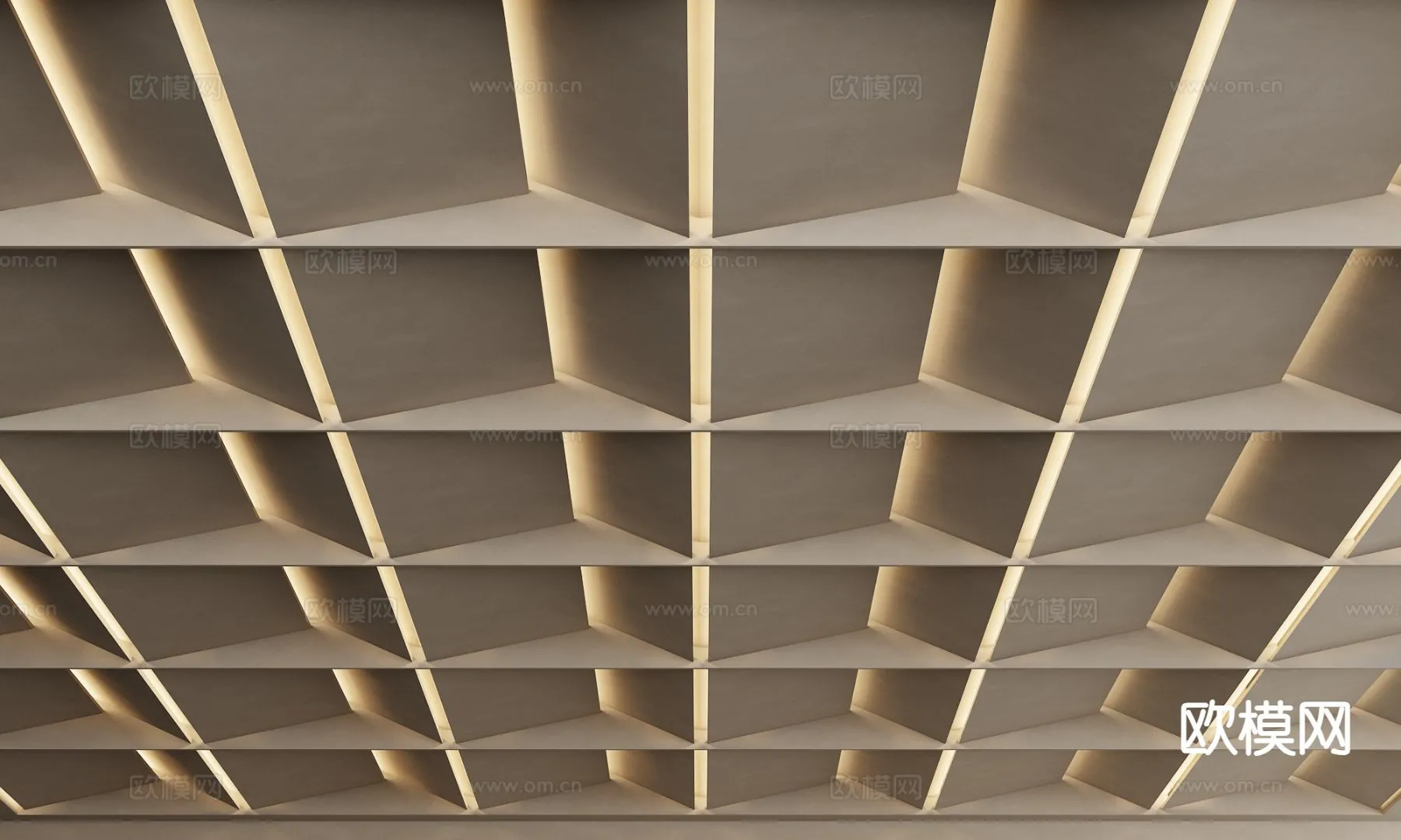DETAIL – CEILING – 3D Model For Interior Design – 11536