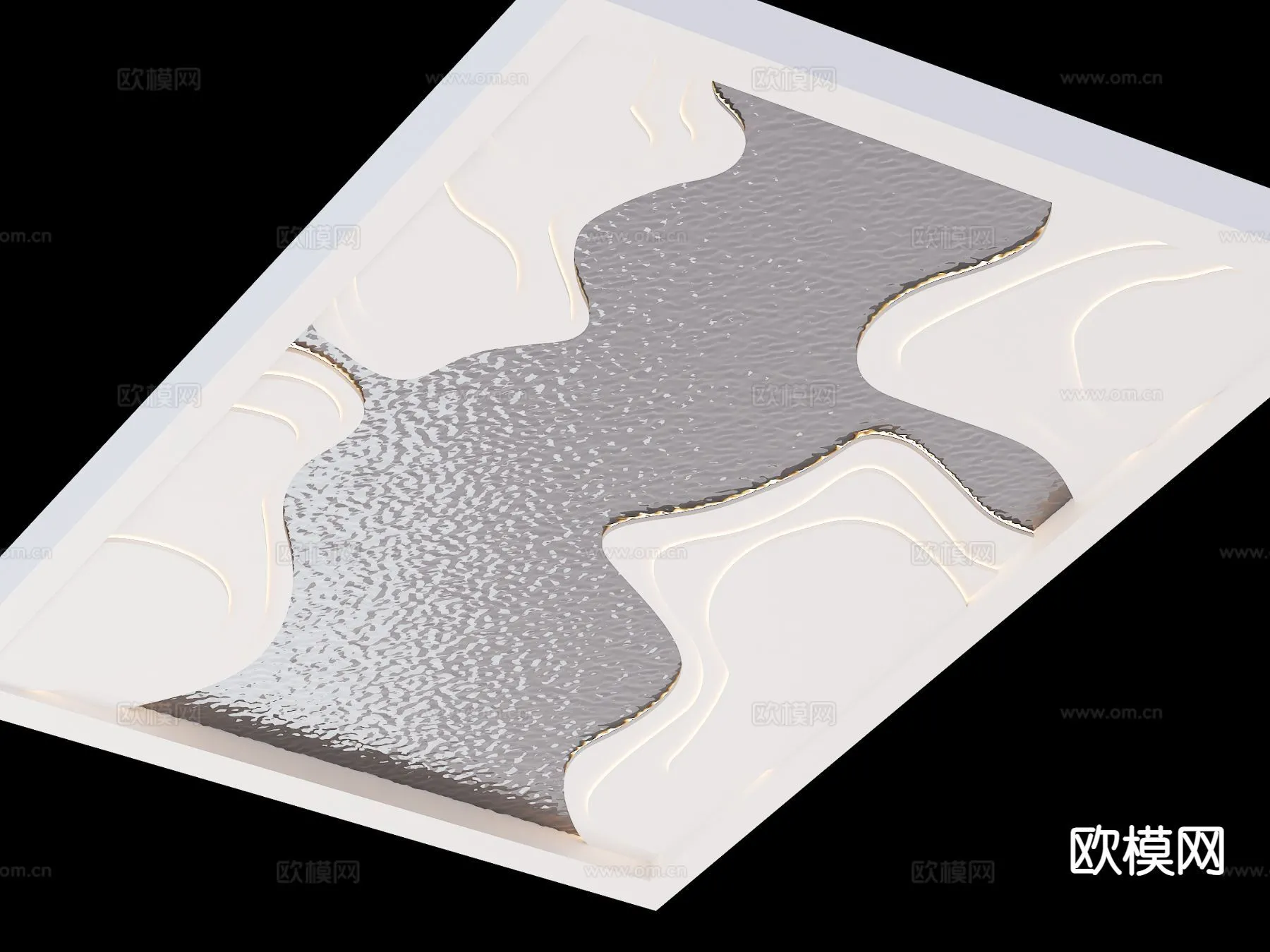 DETAIL – CEILING – 3D Model For Interior Design – 11557