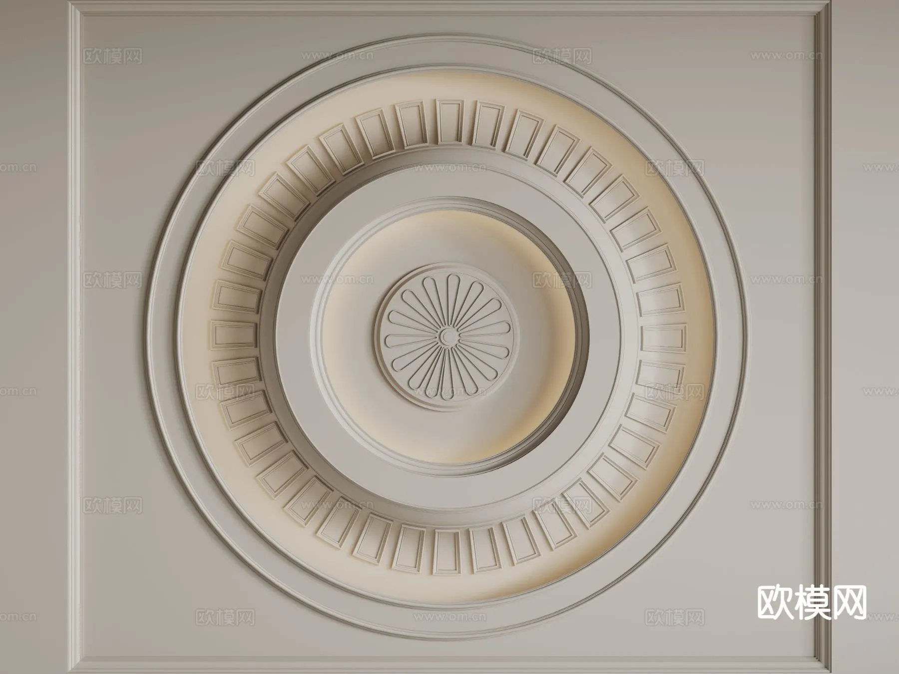 DETAIL – CEILING – 3D Model For Interior Design – 11562