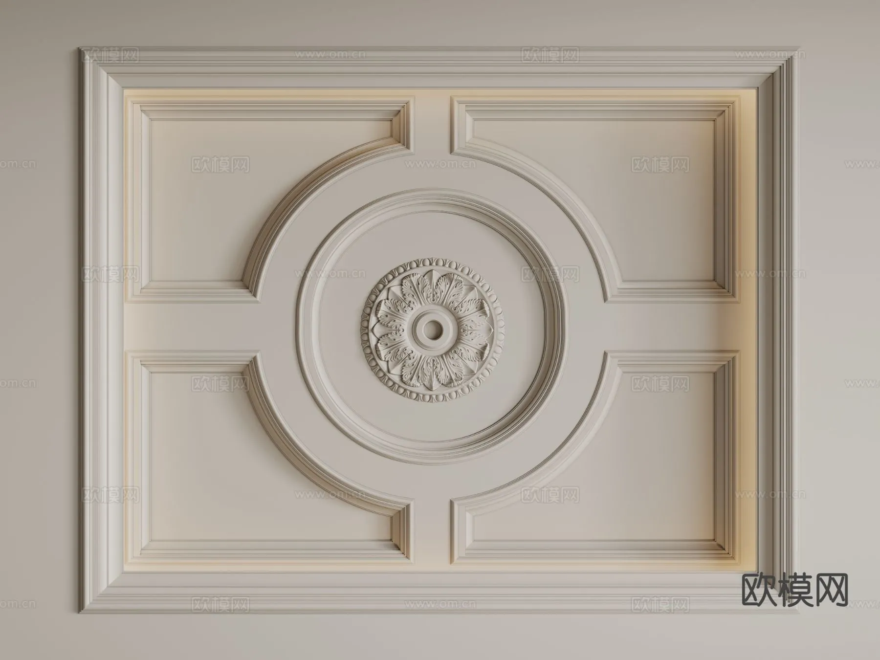 DETAIL – CEILING – 3D Model For Interior Design – 11570