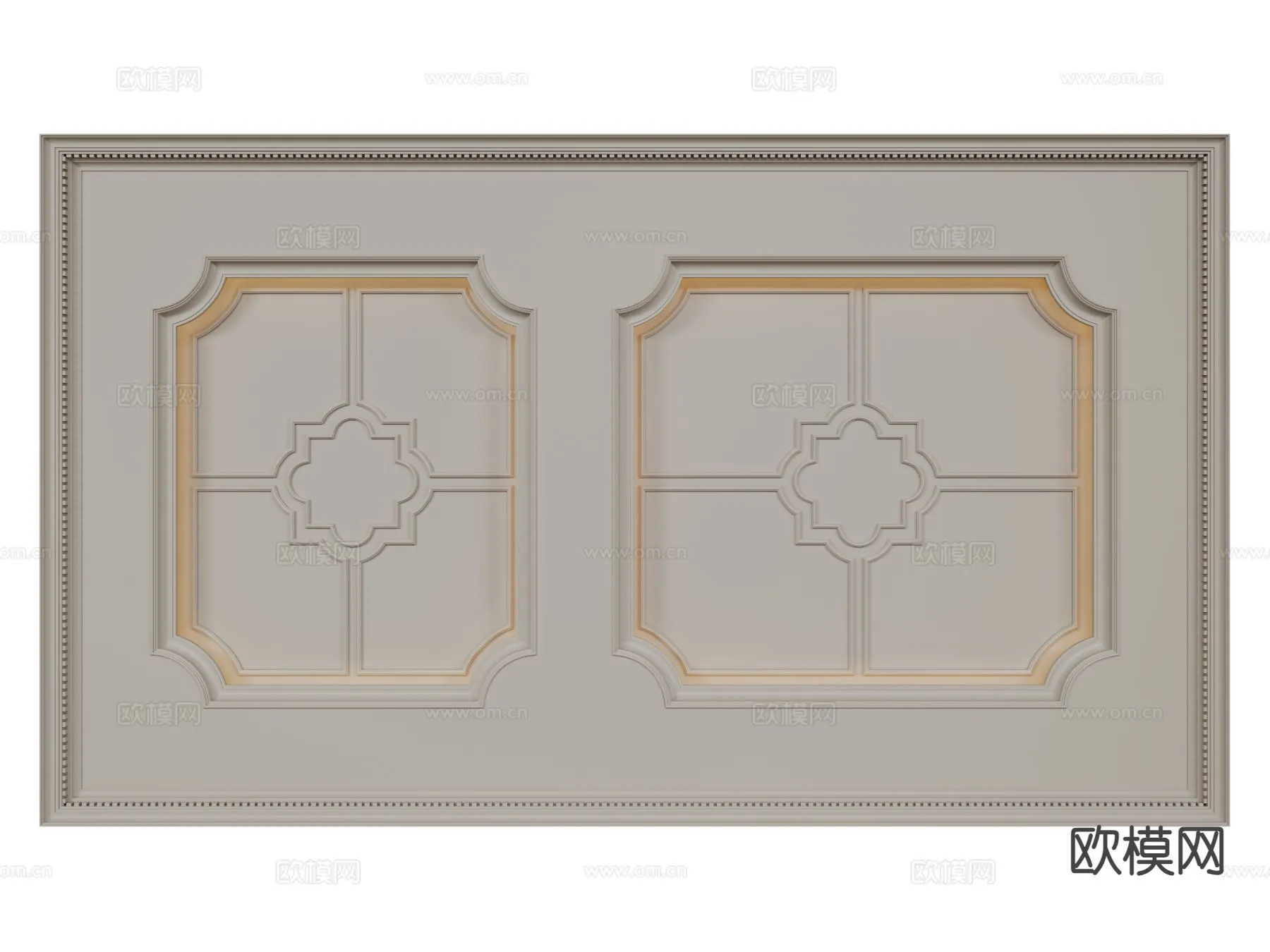 DETAIL – CEILING – 3D Model For Interior Design – 11581