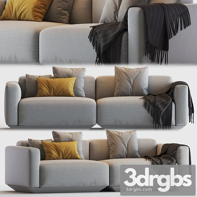 Develius modular sofa_1 2 3dsmax Download