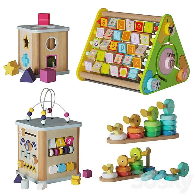 Developmental Toys 01 3dsMax Model