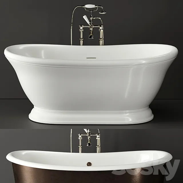 Devon bath set 3ds Max