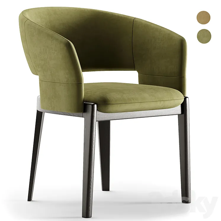 3DS MAX | Devon chair 3DS Max Model