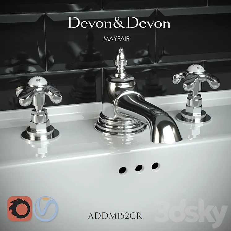 Devon & Devon Mayfair ADDM152CR 3DS Max