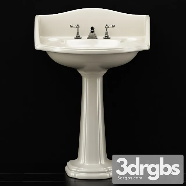 Devon Devon Oxford Pedestal Washbasin 3dsmax Download