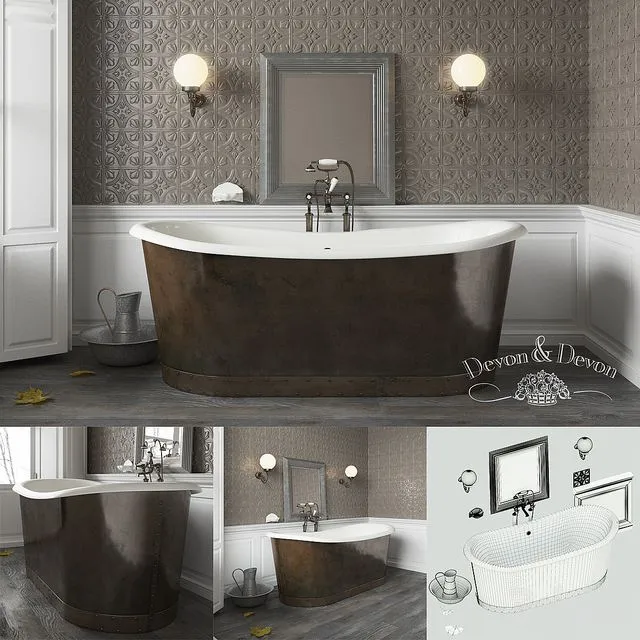 Devon&Devon AMBRA Set 3dsMax Model