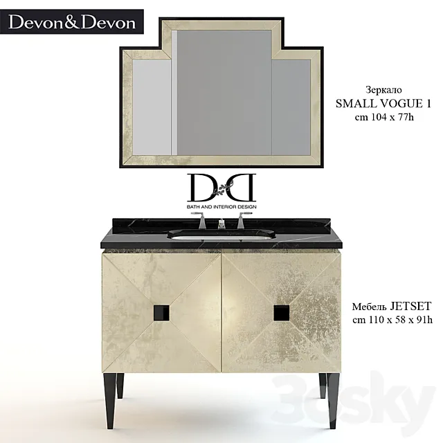 Devon&Devon JetSet – Small Vogue 1 3DSMax File