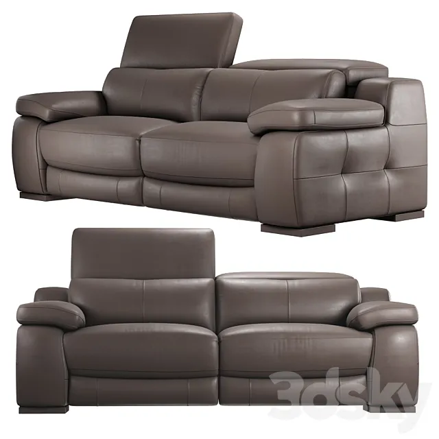 dfs Riposo 2 Seater Electric Recliner 3DSMax File