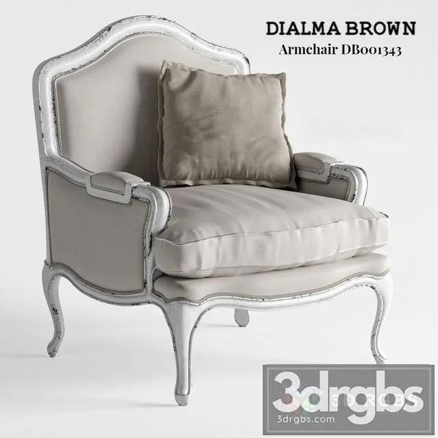 Dialma Brown Armchair 3dsmax Download
