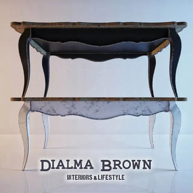 Dialma Brown table 3dsMax Model