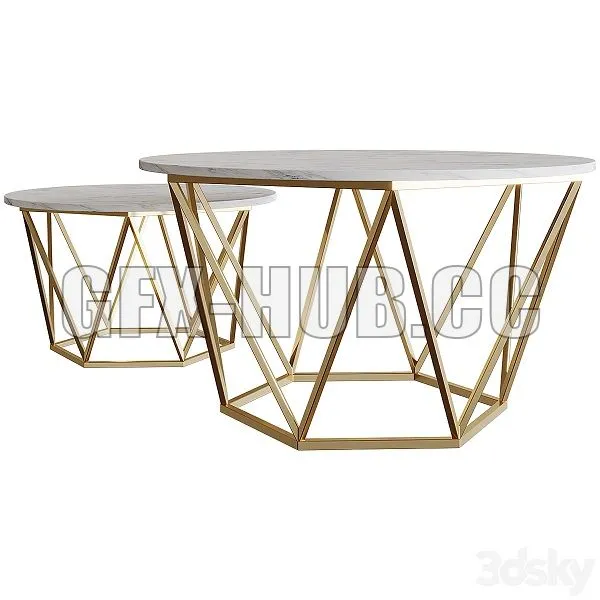 Diemer Coffee Table Coffee Table 3dsMax Model
