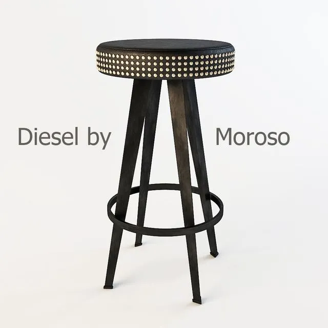 Diesel chair by Moroso 3dsMax Model