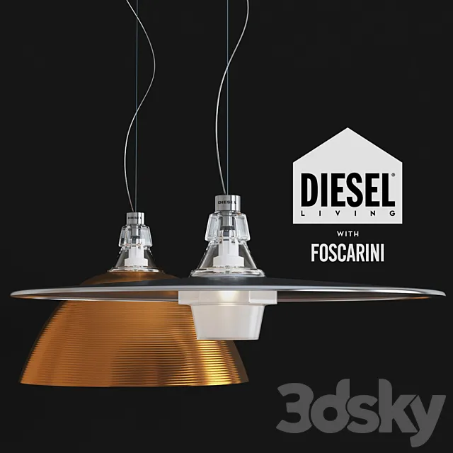 Diesel with foscarini _ Crash & bell 3DSMax File