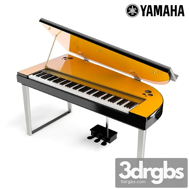 Digital piano yamaha modus h01 3dsmax Download