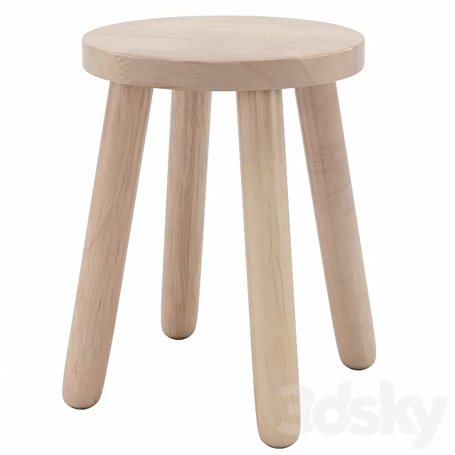 Dilcia Stool 3DS Max Model