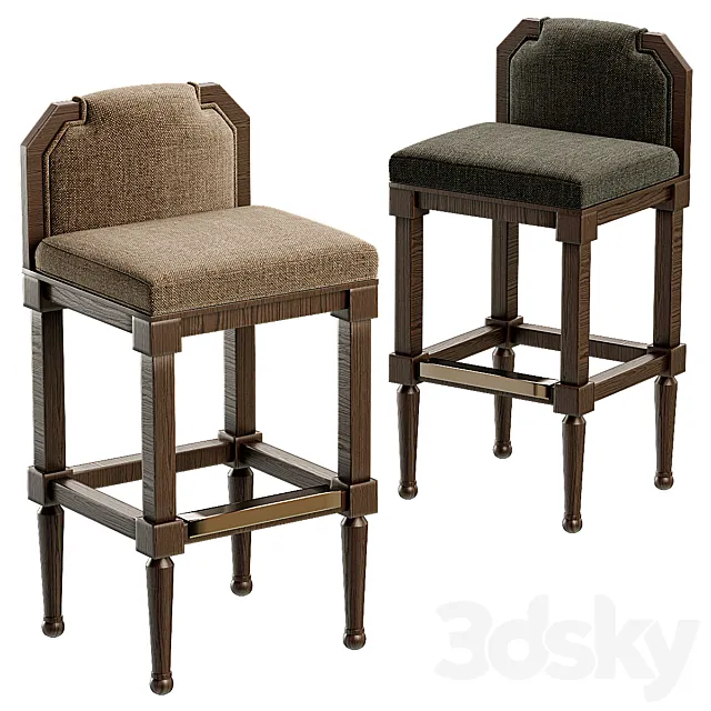 Dillin barstool 3ds Max
