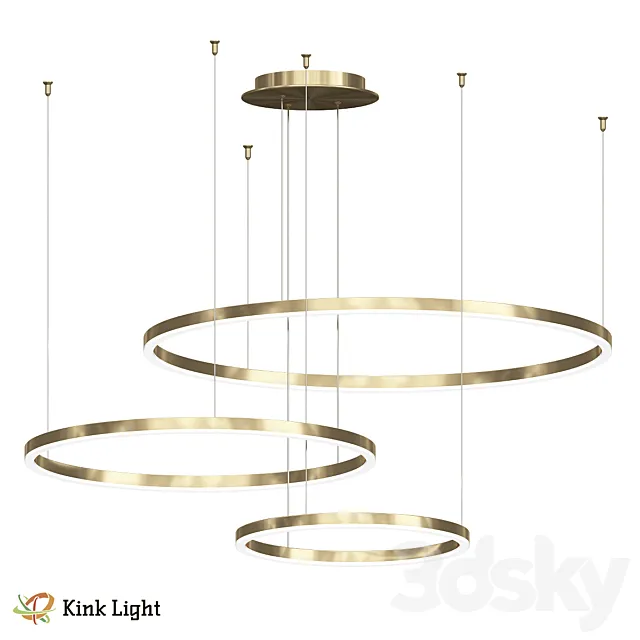 Dimmable pendant Thor 0822336PA OM 3DS Max Model