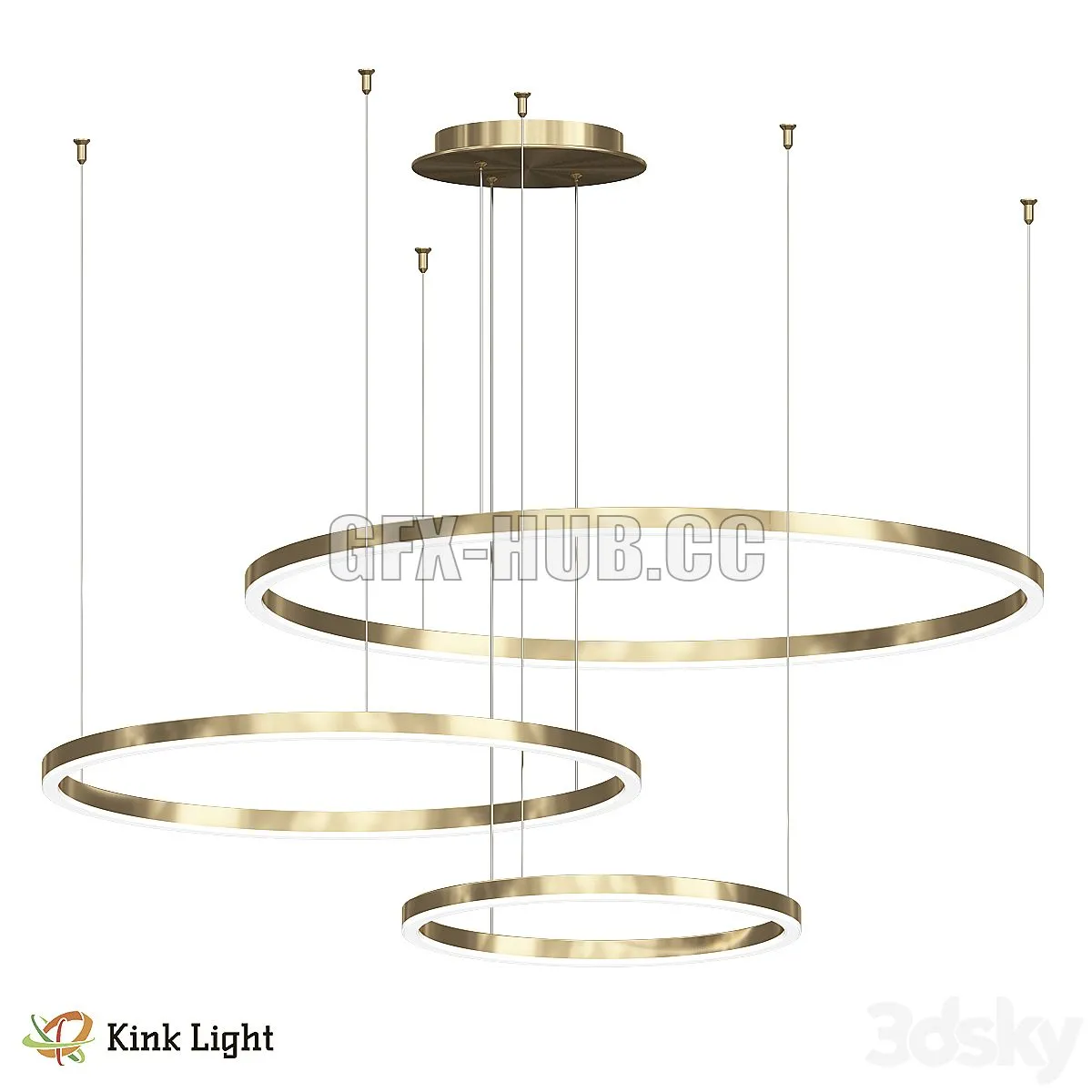 Dimmable pendant Thor 3dsMax Model