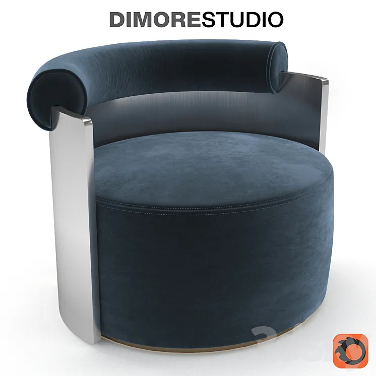 DIMORESTUDIO Poltrona 081 3DS Max