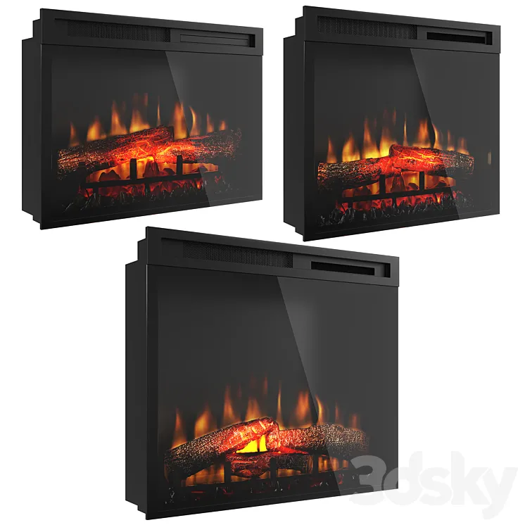 Dimplex fireplaces 3DS Max