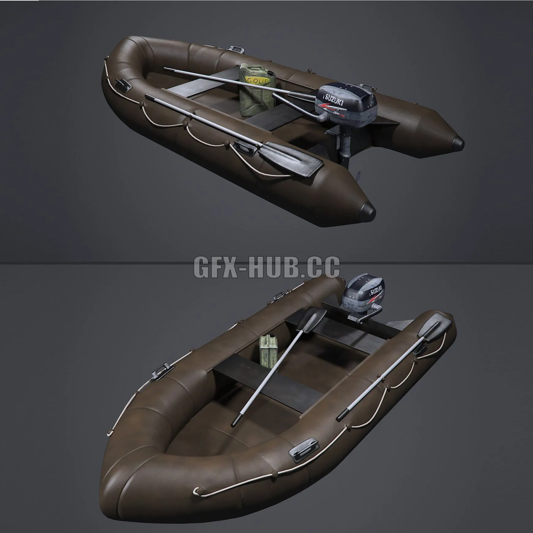 Dinghy (dinghy) 3dsMax Model