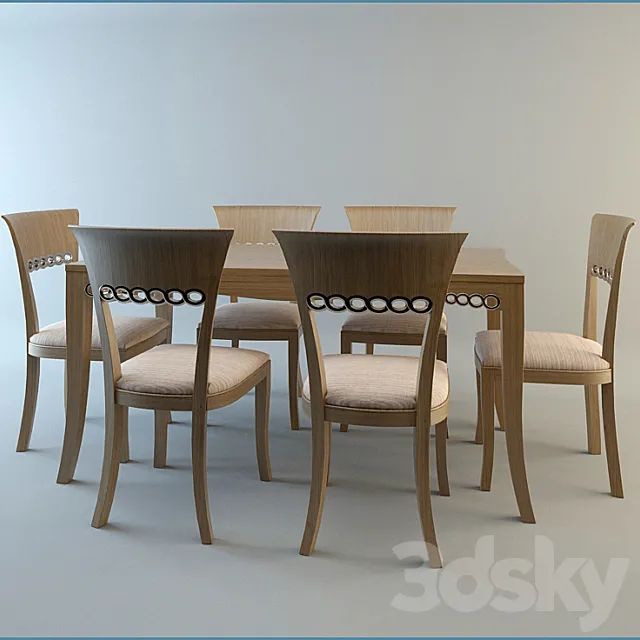 dining area 3DS Max Model