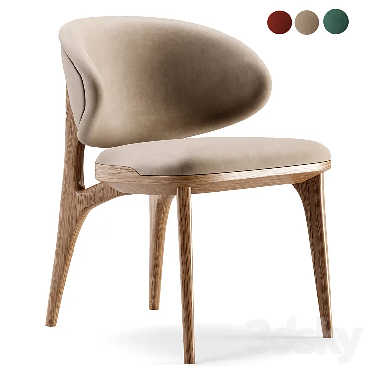 Dining chair 3DS Max
