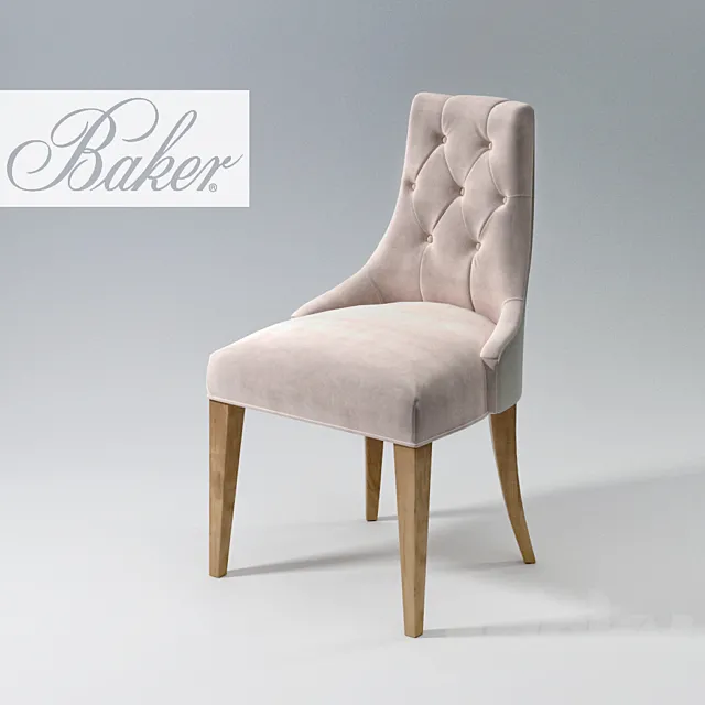 Dining Chair Baker 3DS Max Model