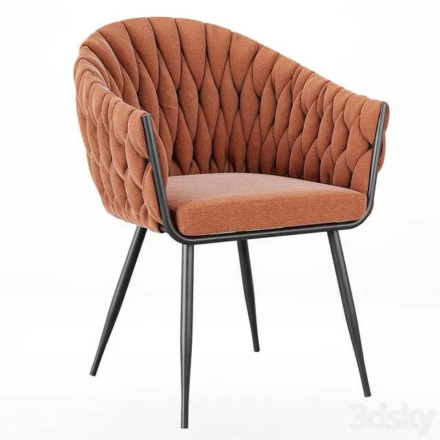 Dining chair BiGarden Matilda 9691-LM 3dsMax Model