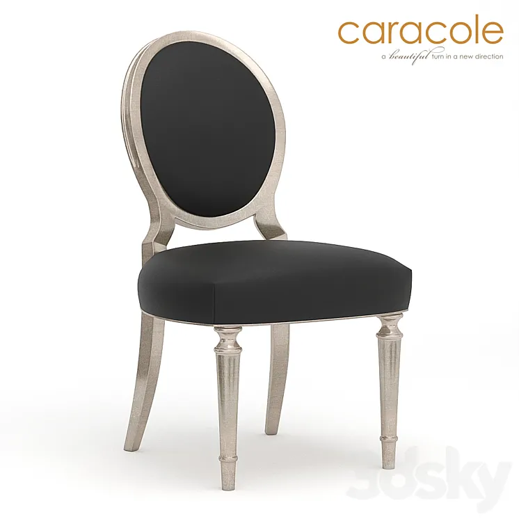 Dining chair Chit-chat TRA-SIDCHA-006 Caracole 3DS Max