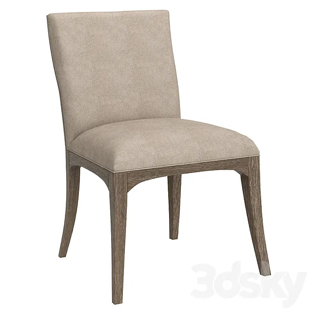 Dining chair Fusion Side Chair Caracole 3ds Max