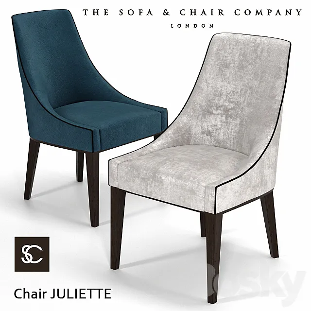 Dining chair JULIETTE _ dining chair JULIETTE 3DSMax File