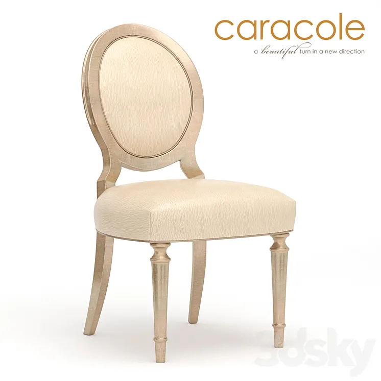 Dining chair May I Join You? Caracole 3DS Max