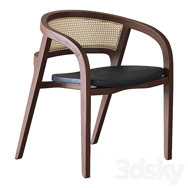 Dining chair NEMESIS ARMCHAIR 3ds Max