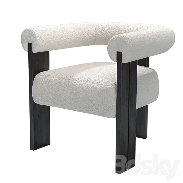 Dining Chair Percy by Eichholtz 3ds Max