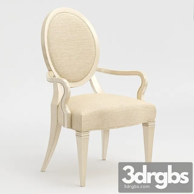 Dining chair taste-full arm caracole cla-016-274 2 3dsmax Download