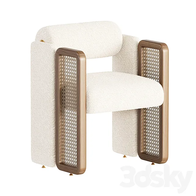 Dining Chair WALTER 3ds Max