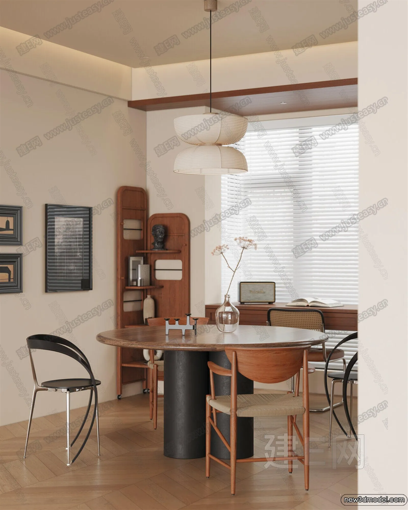 Dining Room – 3D Models – 3D Interior Scenes – 283