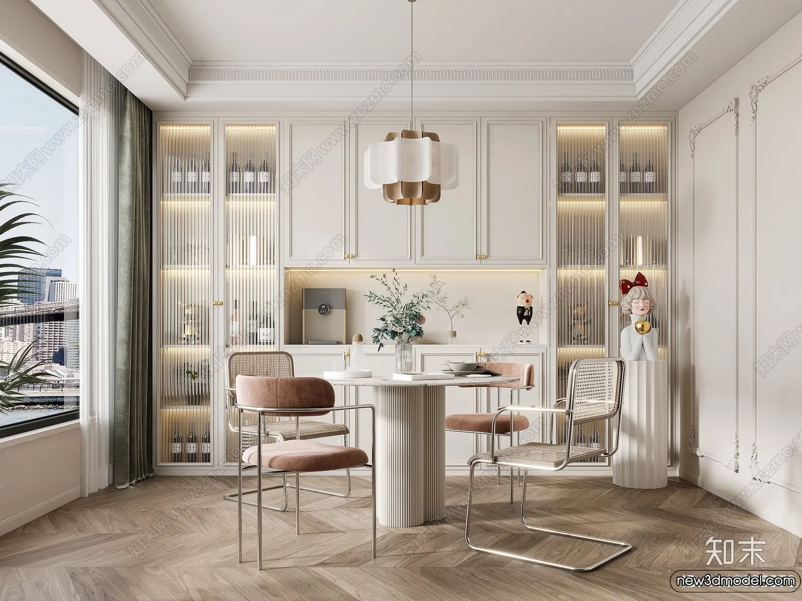 Dining Room – 3D Models – 3D Interior Scenes – 287