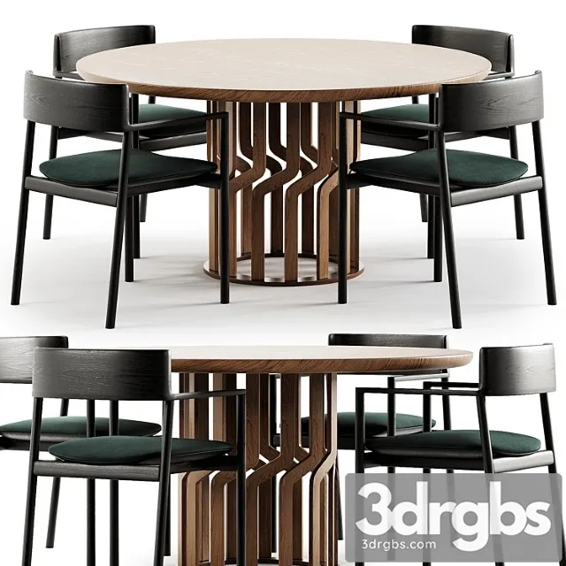 Dining Set 54 1 3dsmax Download