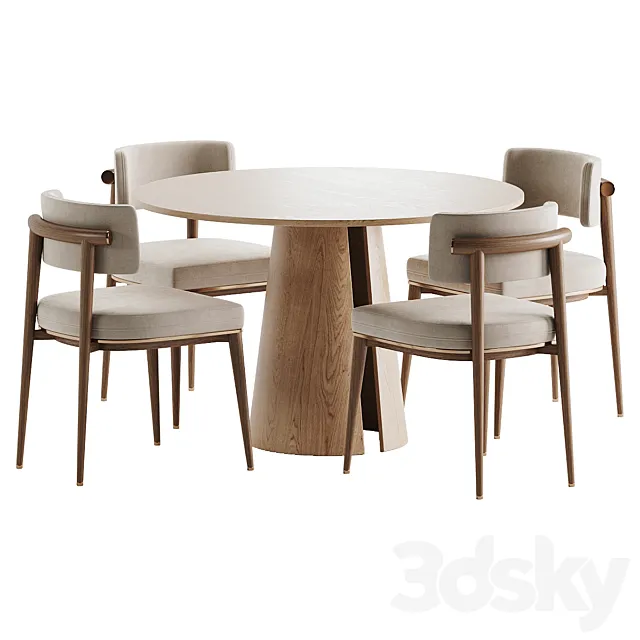 Dining Set 97 3dsMax Model