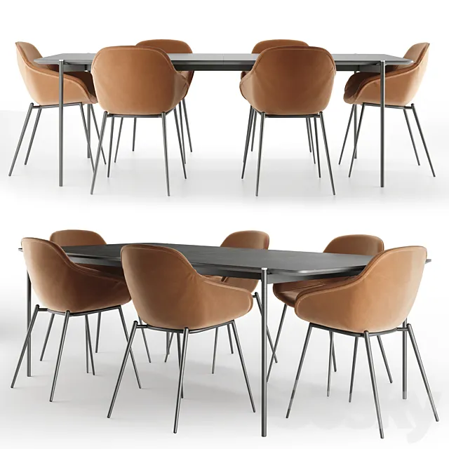 Dining set. BoConcept 3DSMax File